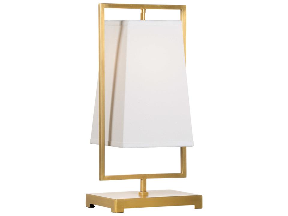 Belle Meade 21-Inch One-Light Table Lamp in Antique Brass